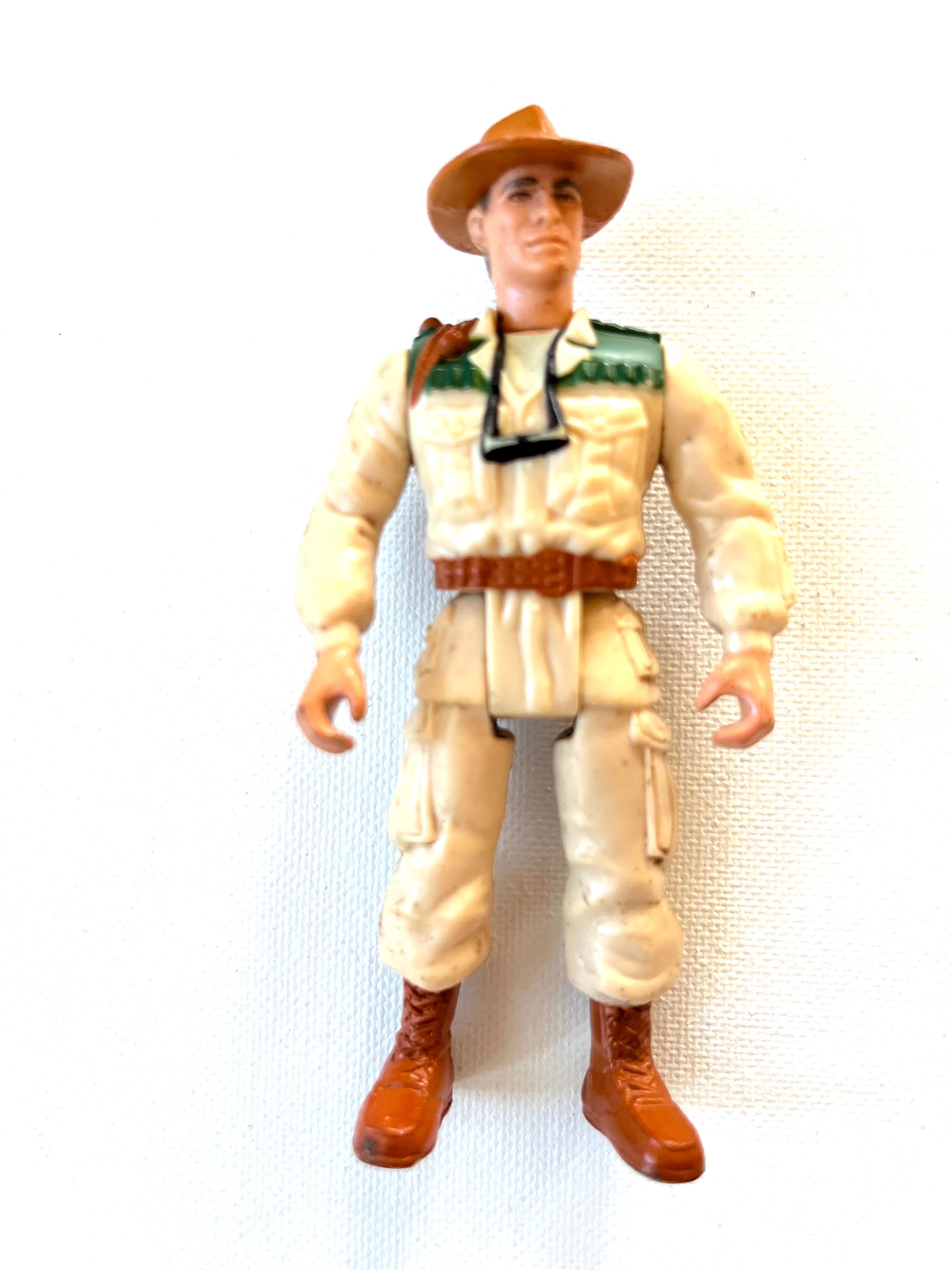 Vintage Jurassic Park the Lost World Eddie Carr Figure Playset