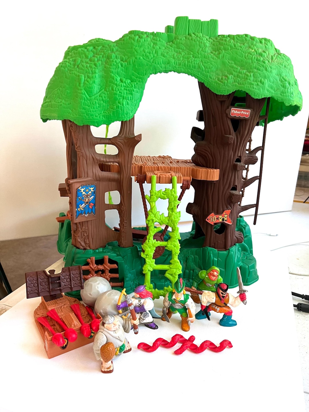 Fisher Price Robin Hood Tree House Vintage Fisher Price Great