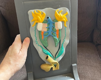 Vintage 1950s/1960s Terrestrial Vertebrate 3D Plastic Model, Turtox Biological Supply, Chicago, Science, Biology, Classroom, Decor, Gift