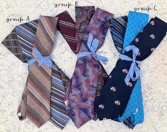 70s & 80s Vintage Neckties