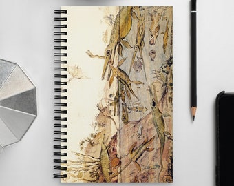 Spiral Notebook Featuring Duria Antiquior Paleo Art