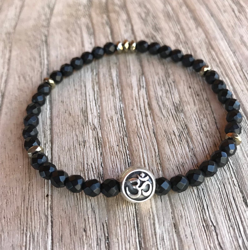 Meditating Buddha Lotus Bracelets Om