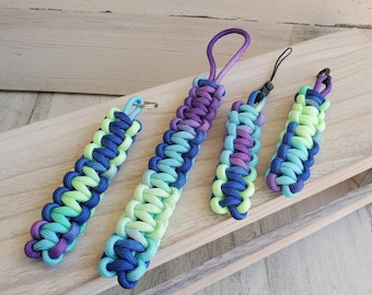 Dog pull tab, cell phone tab, key chain tab, drawer pull, door handle pull, cupboard pull, Dog training, guide dog, Brights (Made to Order)
