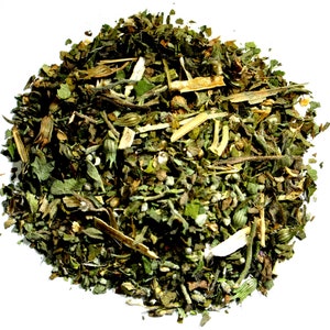Catnip Leaf & Flower- Nepeta cataria - Cut and Sifted