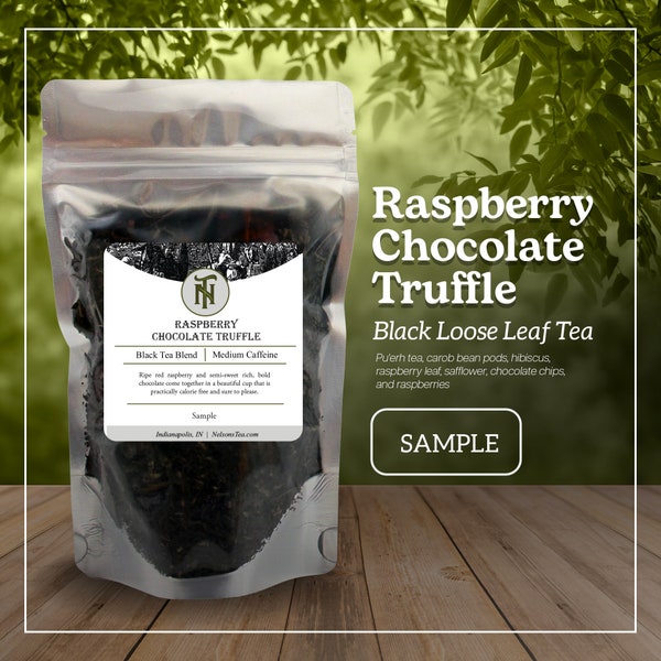 Raspberry Chocolate Truffle - Black Loose Leaf Tea