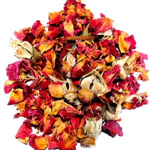 Rose Buds & Petals - Rosa canina - Cut and Sifted