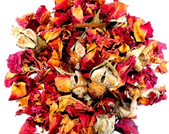 Rose Buds & Petals - Rosa canina - Cut and Sifted
