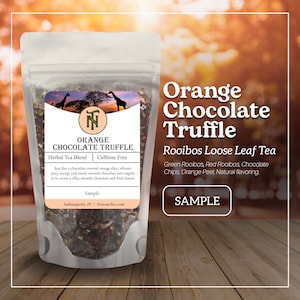 Orange Chocolate Truffle - Rooibos Loose Leaf Tea