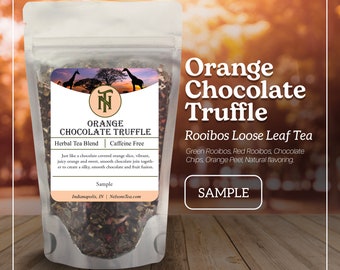 Orange Chocolate Truffle - Rooibos Loose Leaf Tea