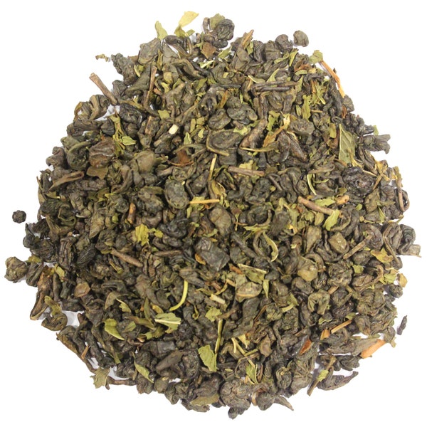 Gunpowder Spearmint - Green Loose Leaf Tea