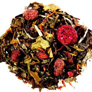 Raspberry Pomegranate - White Loose Leaf Tea
