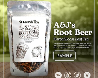A&J's Root Beer - Herbal Loose Leaf Tea