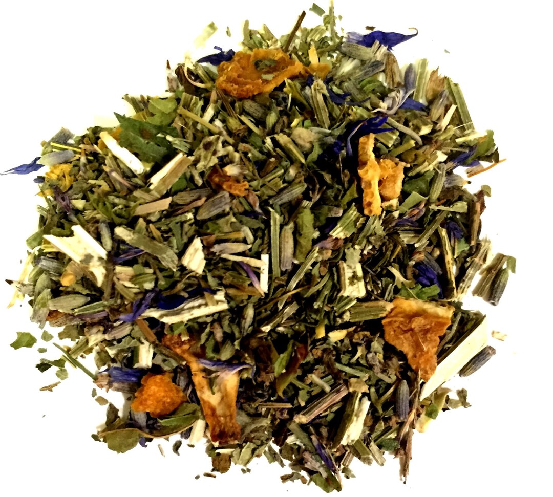 Lavender Orange Herbal Loose Leaf Tea Etsy
