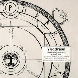 Paño rúnico de Yggdrasil