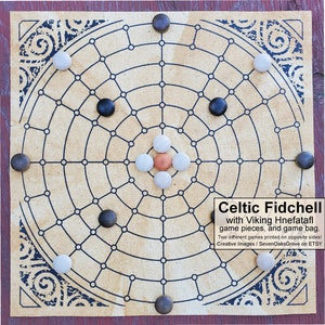 Celtic Fidchell with Viking Hnefatafl