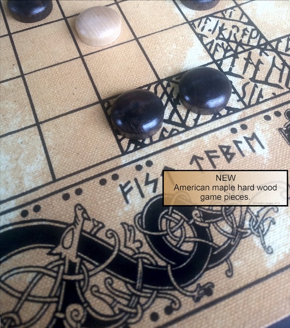 Viking board games Tafl (Hnefatafl) and Nine Man Morris Free domestic shipping