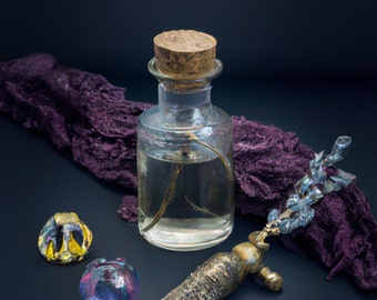 Nightmare Banishing Oil, Amethyst Lavender Perfume Oil