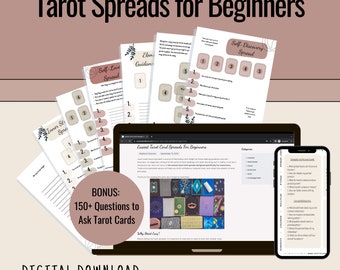 Tarot Spreads for Beginners, Digital Download