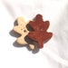 Ceramic Button Oak Leaf Button Fall Button Sold Etsy