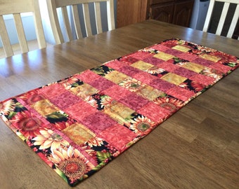 Quilted Table Runner, Quilted Fall Table Runner, Table Runner, Fall Table Runner, Quilted Fall Table Decor, Fall Home Decor