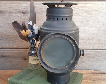 Antique Dietz Automobile Lantern || Carriage Lamp || Antique Lantern || Vehicle Collectible || Automotive Collective