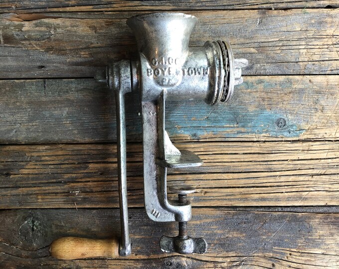 1920s Keystone Hand Meat Grinder Antique Meat Grinder Country Kitchen