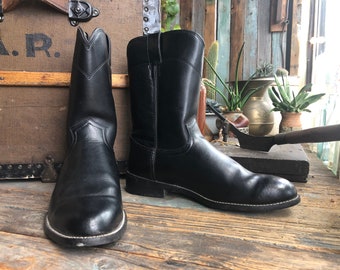 justin basic roper boots