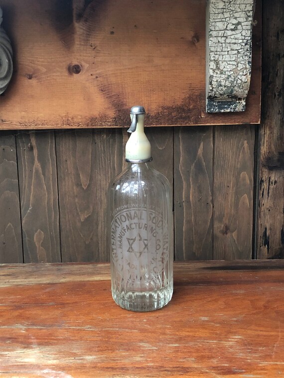 International Soda Water Seltzer Bottle Toronto Etsy