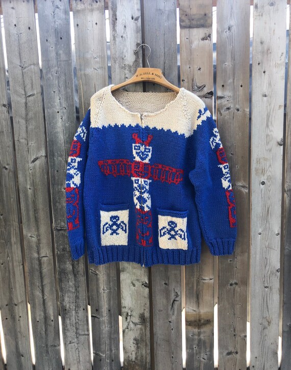 Cowichan Sweater || Native Cowichan Sweater || Tot