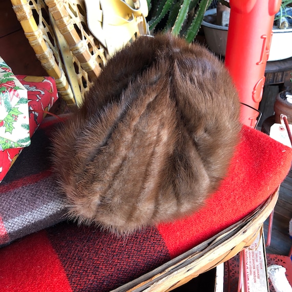 Mink Winter Hat || Mink Tail Winter Hat || Womens