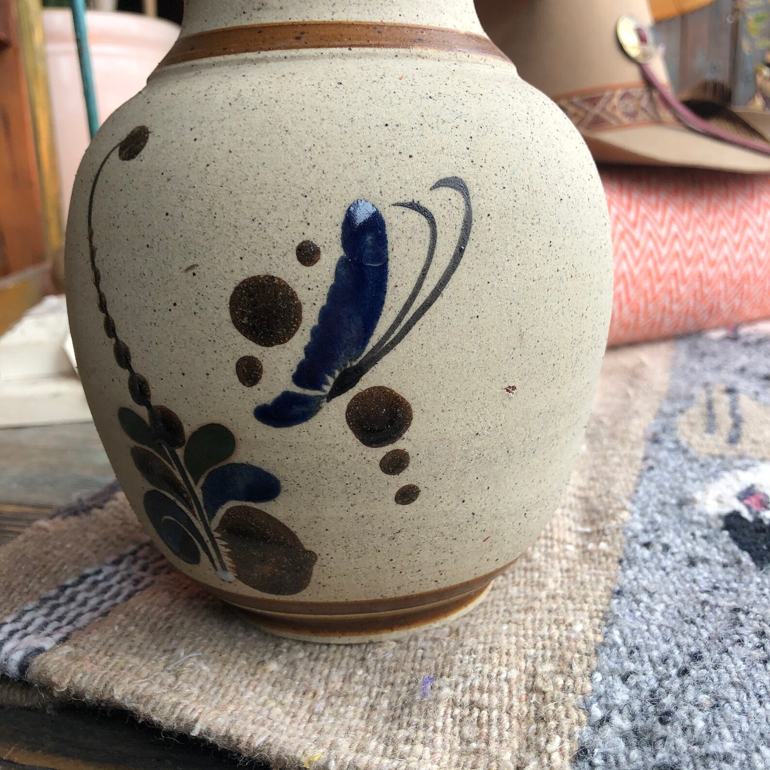 Mexican Sand Art Sand Art Vase Sand Art Ceramic Vase Etsy