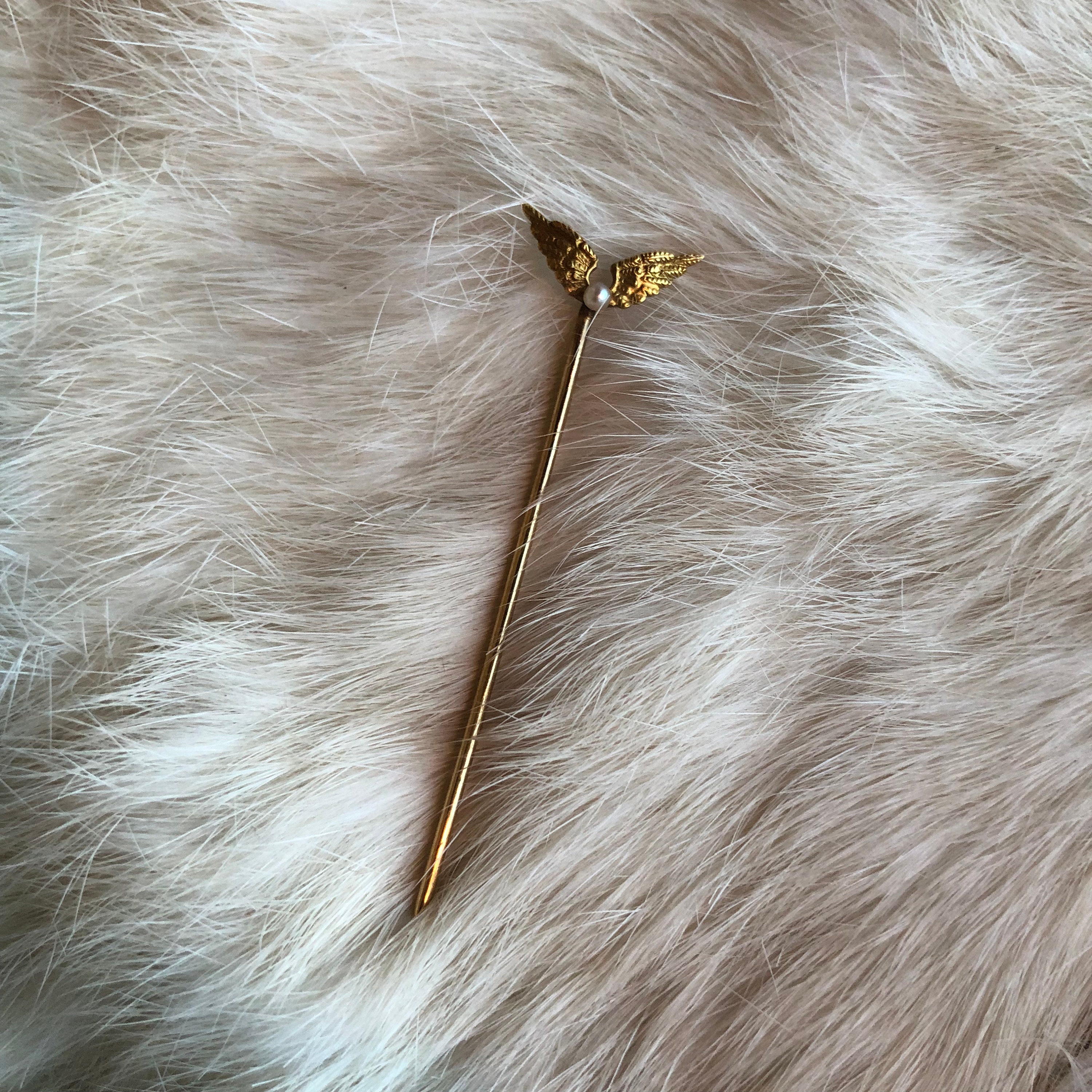 Diamond Lapel Pin in 14K Solid Gold, Diamond Stick Pin for Men, Diamond Tie  Pin, Christmas Gifts for Him, Father, Brother 