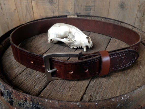 indian motorcycle leather belt