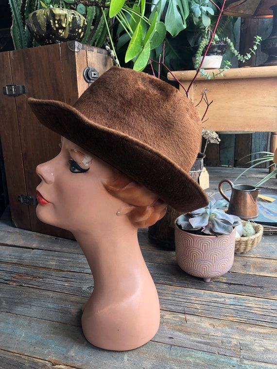 Stetson Canadian Beaver Felt Fedora ||Vintage Ste… - image 3