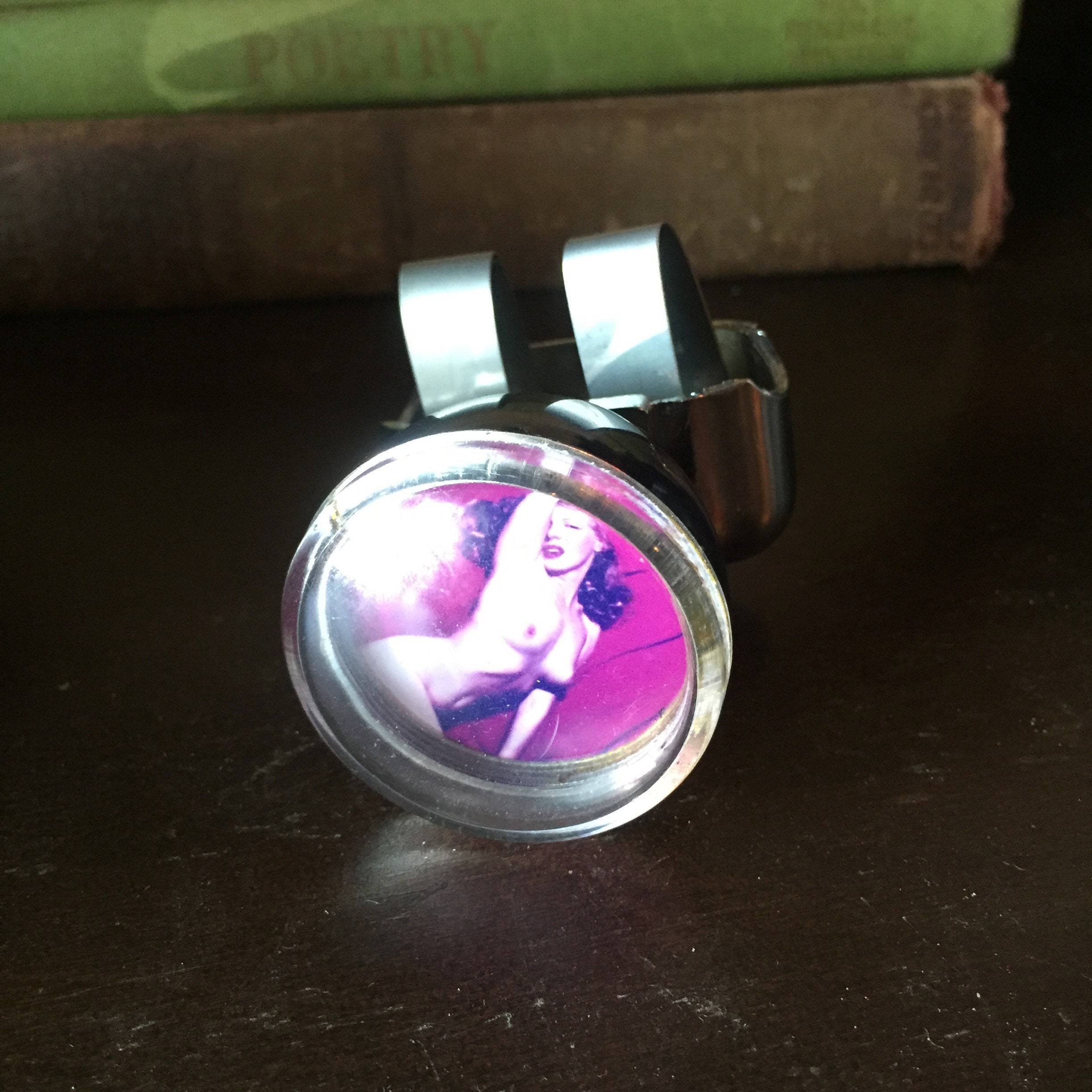 Buy Lunso Wheel Spinner Knob, Skull Shape Car Turning Driving Suicide 3 thumbnail image