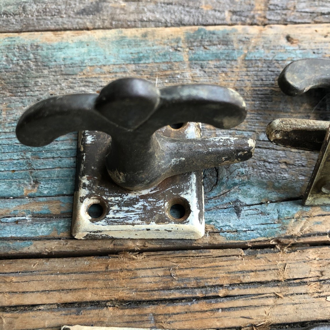 Antique Door Latch Art Deco Cupboard Latch Turn Etsy