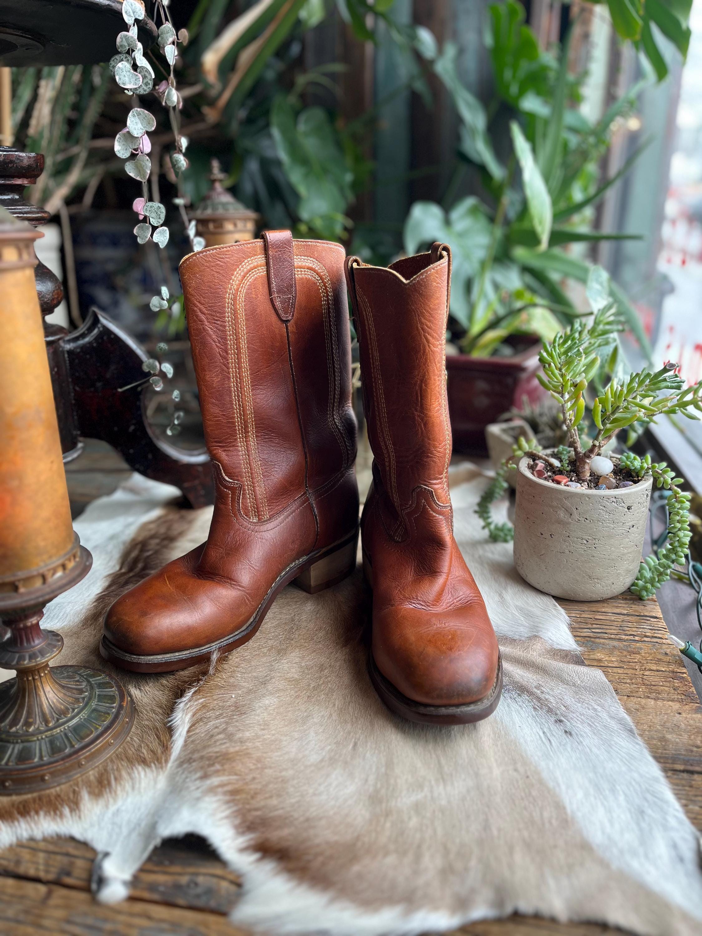 1970s Double H Boots - Etsy