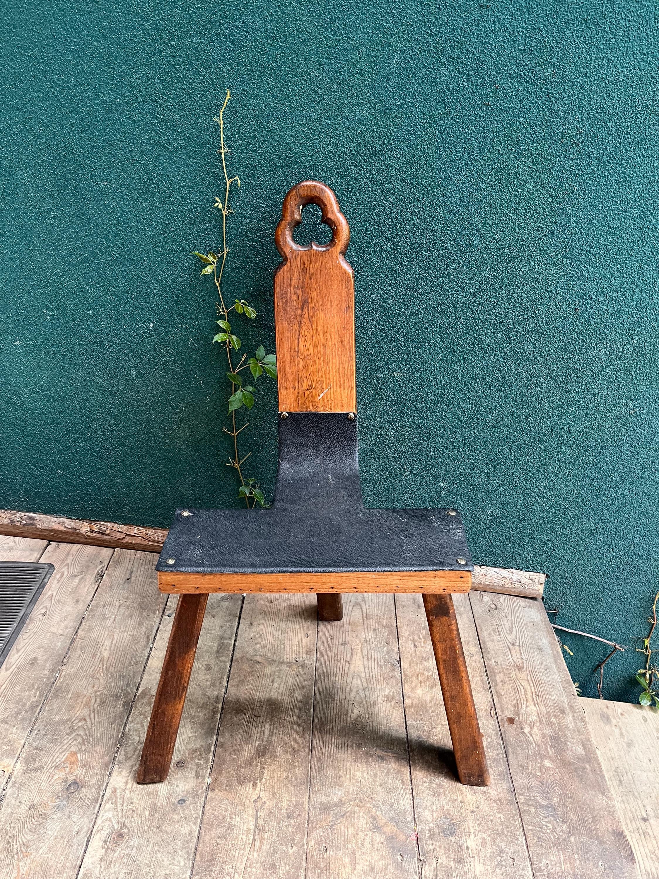 Antique 3 Legged Chair - Etsy