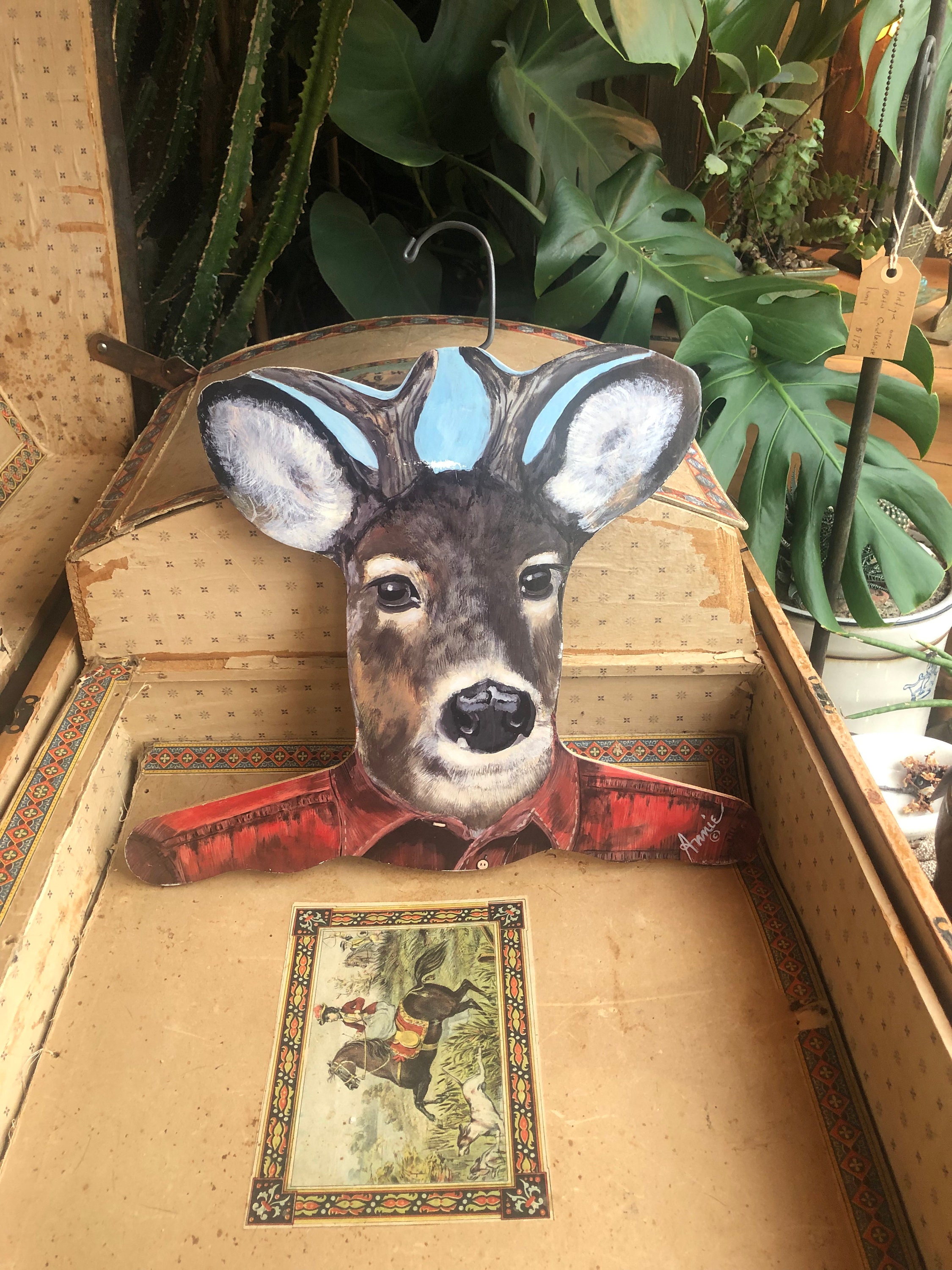Annie Rinehart Deer Clothes Hanger || Annie Rinehart Animal
