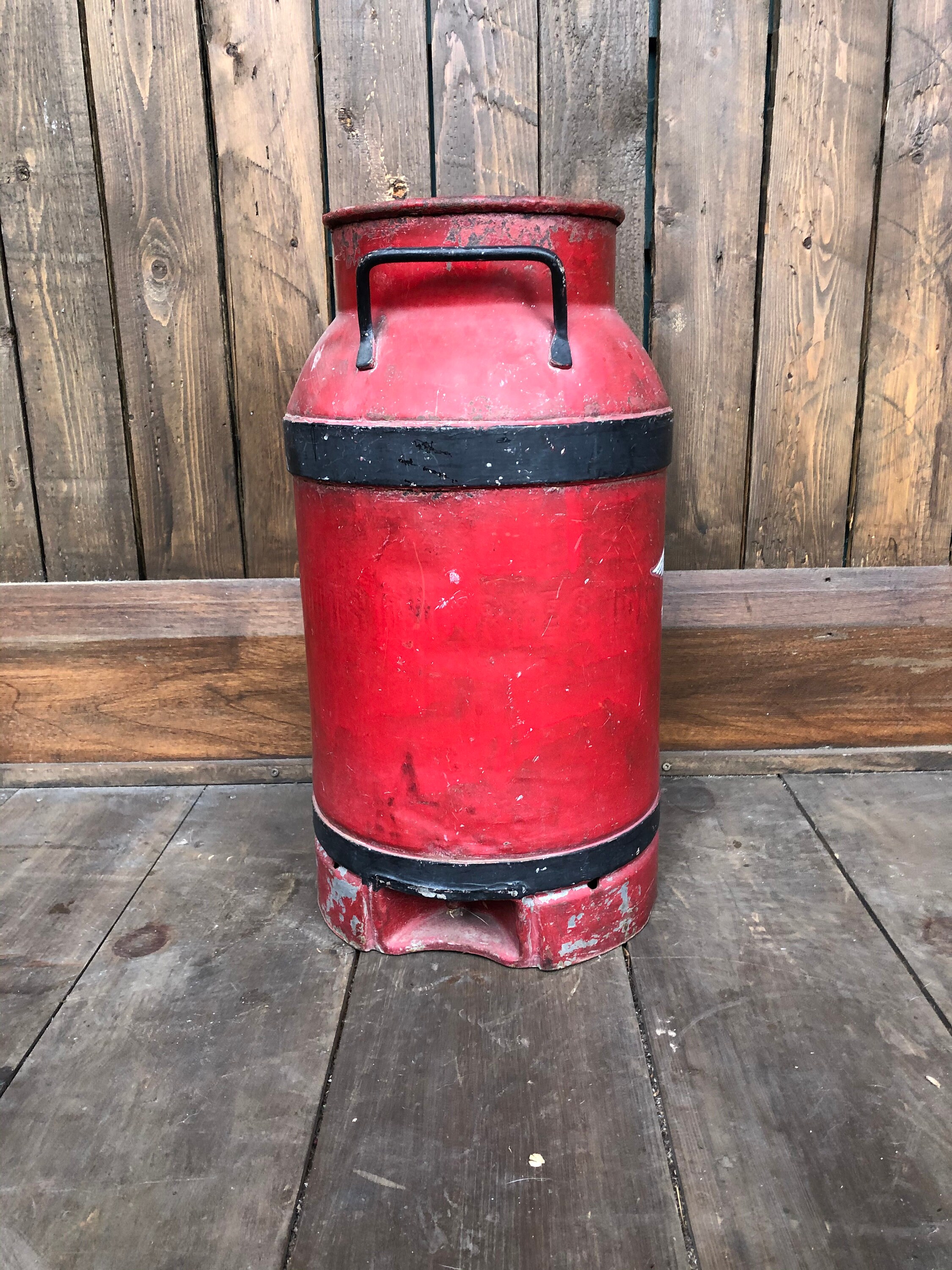 Vintage Milk Jug Americana Metal Milk Canister Milk Etsy