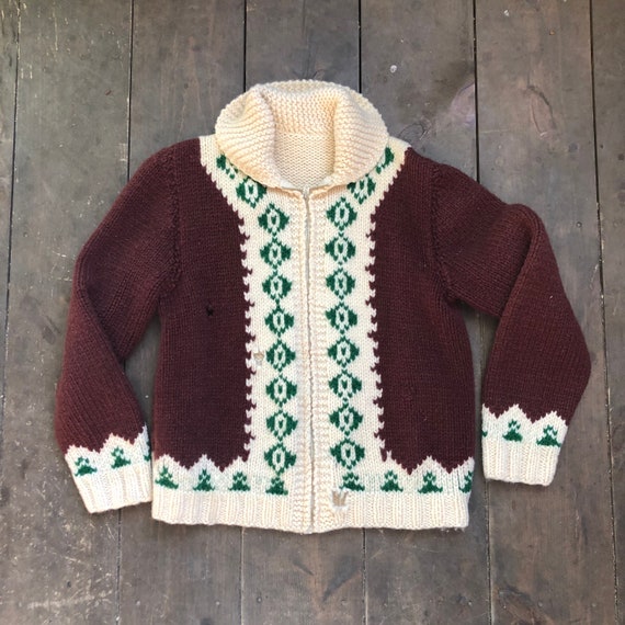 Celtic Knit Sweater || Hand Knit Sweater || Wool K