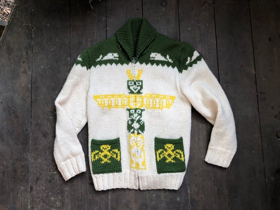 Cowichan Sweater || Native Cowichan Sweater || Tot