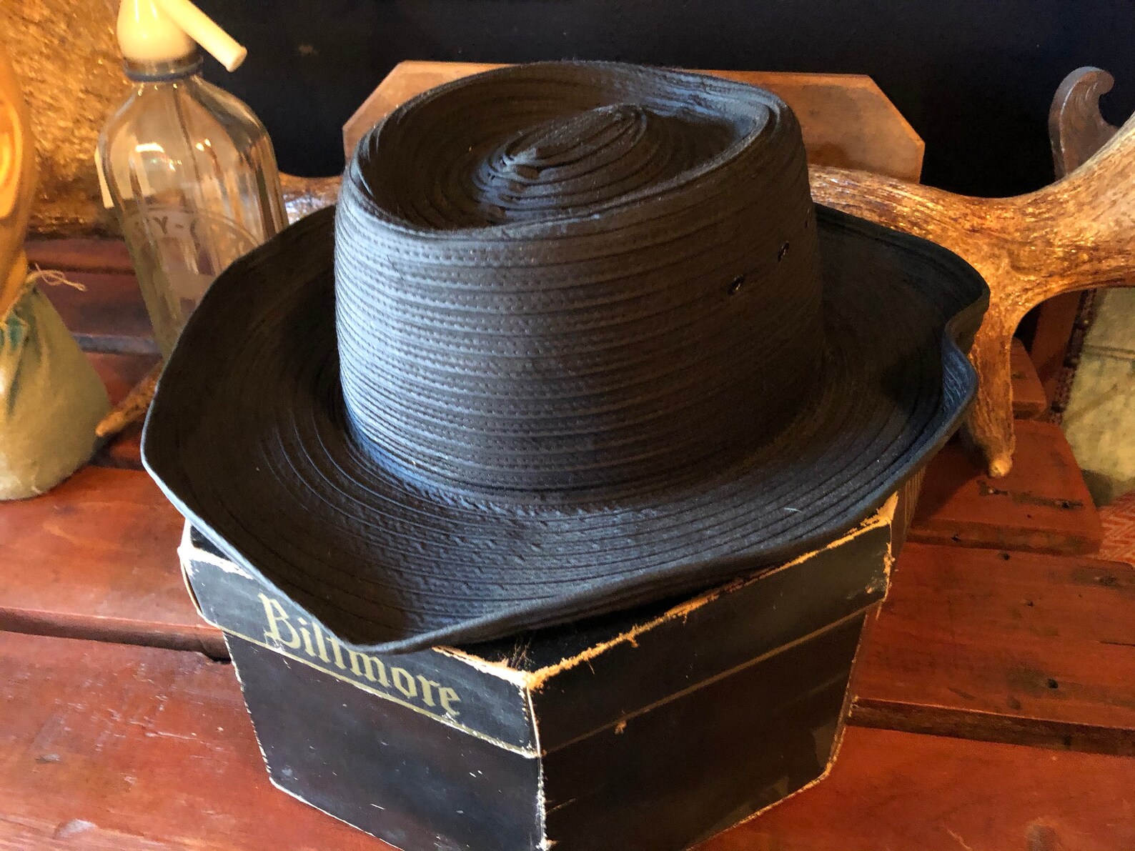 Biltmore Hat Box Biltmore Panama Hat Rainway Golf Hat Etsy France