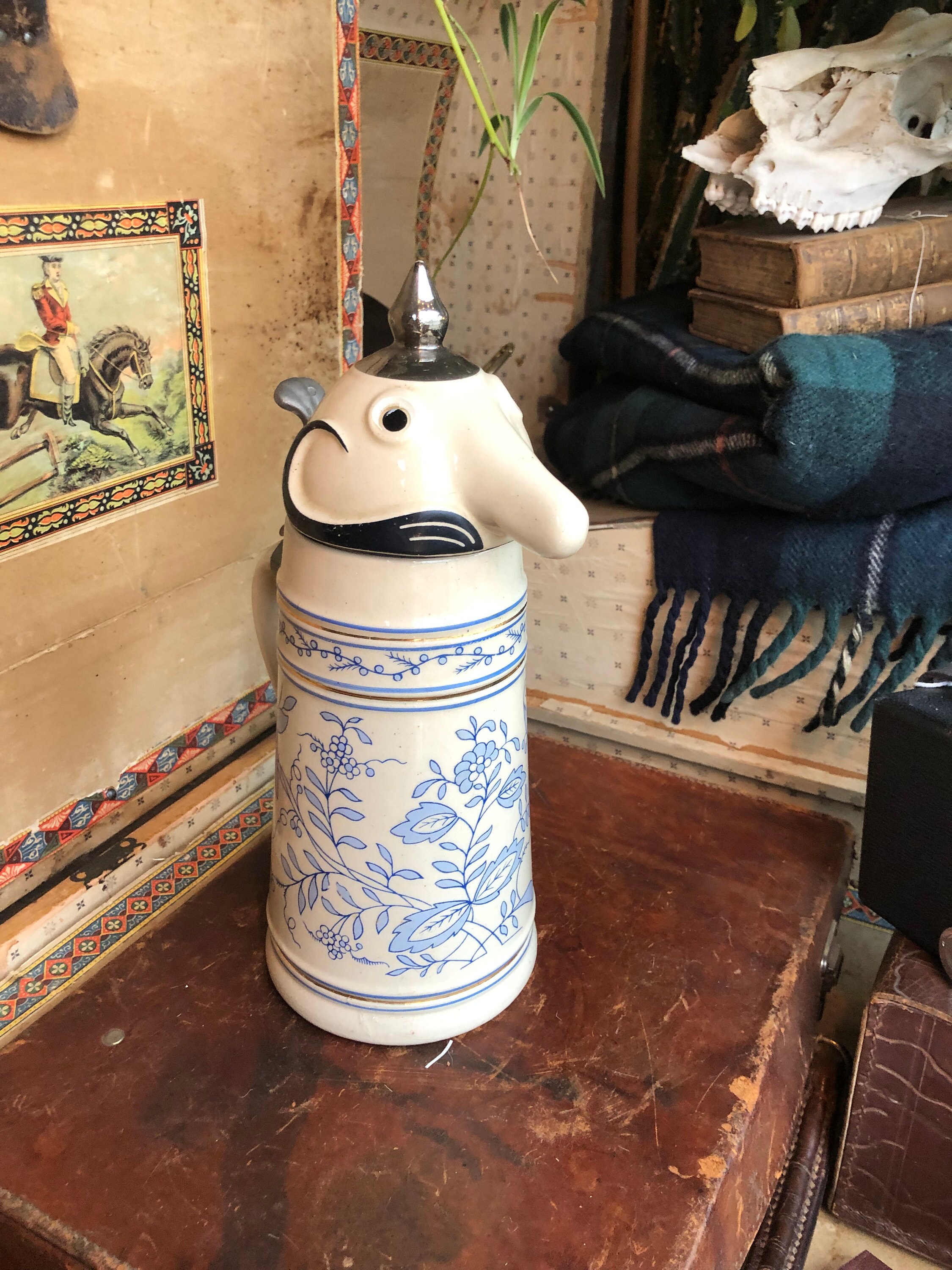 Schultz & Dooley Character Beer Stein , Vintage Barware - Etsy