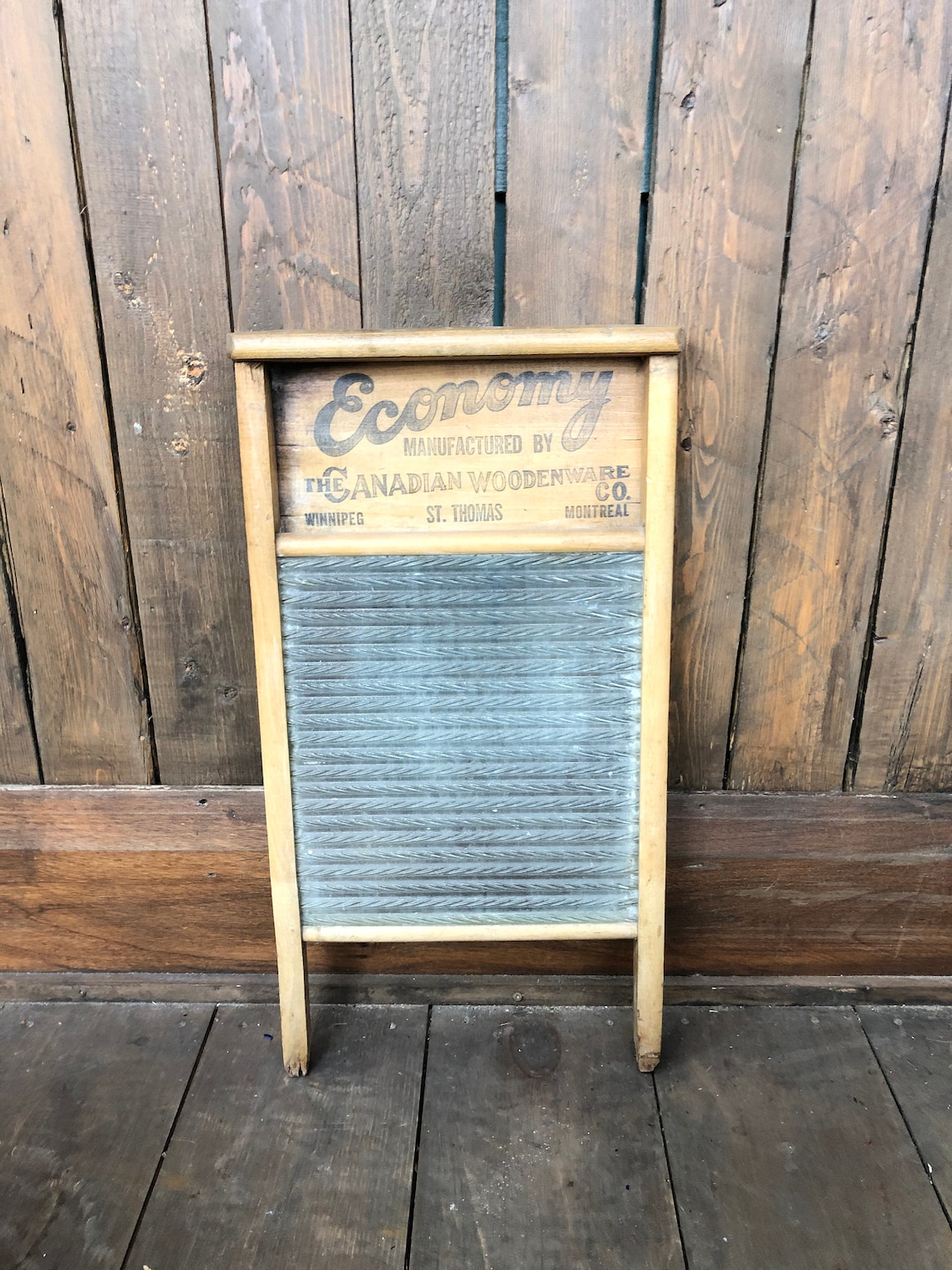 Economy Washboard Antique Washboard Canadian Woodenware Etsy