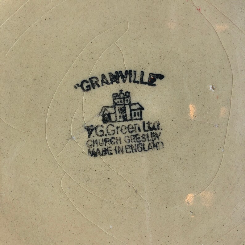 T.G. Green England Pottery Crock Tureen Stoneware Pot Etsy