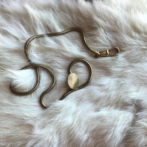 Art Deco Pocket Watch Chain , Gold Tone Button Chain , Mens Jewelry, Watch Chain