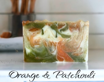 Orange & Patchouli Glycerin Soap