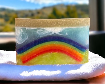 Rainbow Glycerin Soap