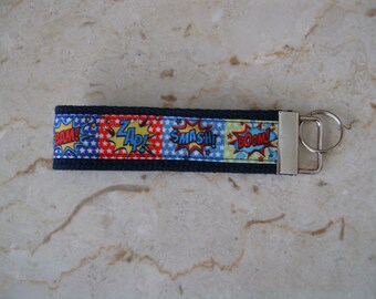 Super Hero Wrist Key Fob/ Key Ring
